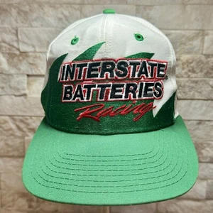 Vtg 90s Logo Athletic Bobby Labonte #18 Shark Tooth Snapback Hat OSFA Rare NFL - Picture 1 of 7