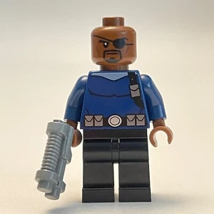 LEGO Nick Fury Minifigur - Super Heroes Ultimate Spider-Man 76004 (2013) - Bild 1 von 4