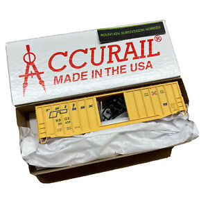 Accurail 81591 HO Exterior Post Welded Steel Boxcar ~ Railbox ~ KIT