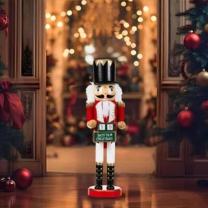 SINT 15 Inch Traditional Wooden Nutcracker for Christmas (Christmas Countdown) - Picture 1 of 2
