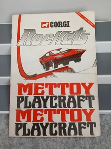 CORGI ROCKETS CATALOGUE  1970 PREVIEW  METTOY PLAYCRAFT FANTASTIC FIND 30 X 20cm - Picture 1 of 7