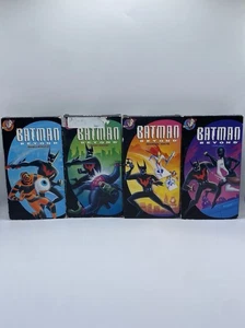 Batman Beyond VHS LOT Of 4 Crush Tech Wars Spellbound School Dayz 1999 - Imagen 1 de 4
