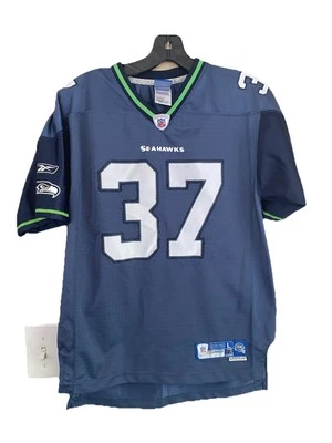 Спортивная футболка Reebok Seattle Seahawks Shaun Alexander молодежная большая длина 14–16 +2 - Изображение 1 из 4