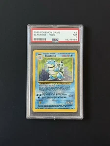 Blastoise Holo - 5/102 - Base Set Vintage Pokémon Card - PSA 7 - Picture 1 of 2