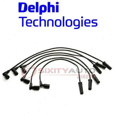 Delphi Spark Plug Wire Set for 2007-2012 GMC Sierra 1500 4.3L V6 Ignition gg Foto 1 de 4