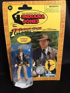 Indiana Jones 3.75 Inch Figur The Last Crusade Retro Card - Bild 1 von 3