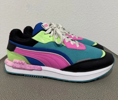 Zapatillas deportivas PUMA City Rider para mujer talla 10 multicolor mármol 385403 01 Foto 1 de 4