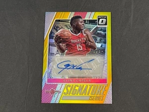 2017-18 PANINI DONRUSS OPTIC CLINT CAPELA SIGNATURE SERIES GOLD PRIZMS AUTO 8/10 - Foto 1 di 2