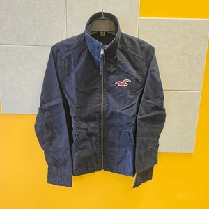 Hollister Navy Men's Jacket Long sleeve Size S + Free Shipping! - Picture 1 of 5
