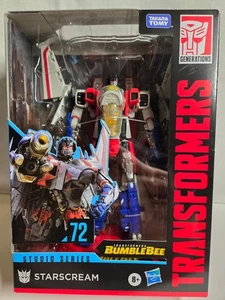 Hasbro Transformers Studio Series Bumblebee Voyager Starscream Figure 72 New - Picture 1 of 11