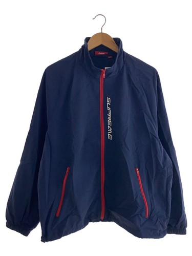 Giacca da pista Supreme 25SS con zip a contrasto M nylon nuova