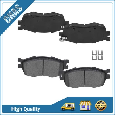 Pastillas de freno delanteras de cerámica para Hyundai Accent Kia Rio 2006 2007 2008-2011 1,6 L Foto 1 de 4