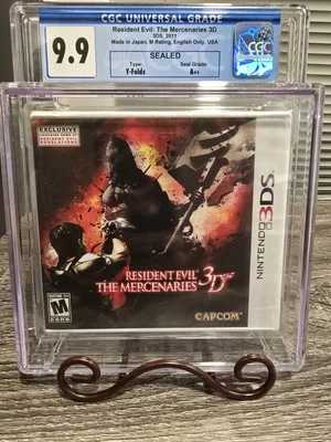Resident Evil Mercenaries - Nintendo 3DS - CGC 9.9 A++ - Image 1 of 4