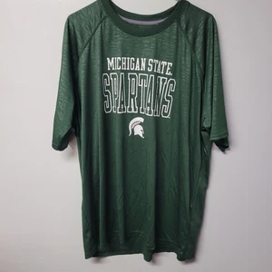 Camiseta deportiva verde Michigan State Spartans para hombre 2XL equipo para aficionados universitarios - Imagen 1 de 7