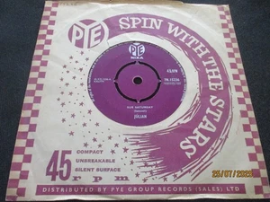 RARE JULIAN 7" VINYL "SUE SATURDAY - CAN'T WAIT" 1959 UK PYE ROCKABILLY EXC- - Picture 1 of 5