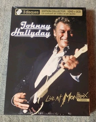 Johnny Hallyday - Live At Montreux 1988 - DVD + CD - Bild 1 von 2