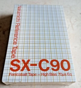NEU VERSIEGELT NAKAMICHI SX C90 REFERENZKASSETTE TAPE FERRICOBALT HIGH BIAS JAPAN - Bild 1 von 4