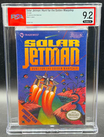 Solar Jetman Chasse Vaisseau Dor&eacute; Nintendo NES Scell&eacute; Neuf PSA 9.2 A+ PAS WATA