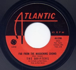 DRIFTERS - FAR FROM THE MADDENING CROWD / I'LL TAKE YOU WHERE THE MUSIC'S ..(M-) - Picture 1 of 2