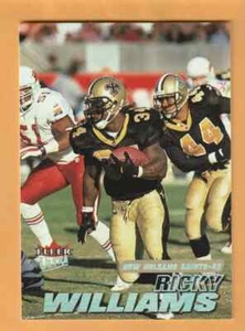 Ricky Williams New Orleans Saints 2001 Fleer Ultra #183 Texas Longhorns - Picture 1 of 2