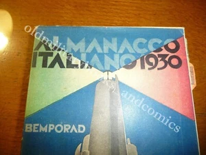 ALMANACCO ITALIANO 1930 BEMPORAD PICCOLA ENCICLOPEDIA POPOLARE - Picture 1 of 3