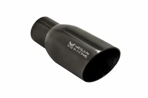 Megan Racing Universal Black Chrome 3.5 inch Tip (2.5 inch pipping) - Picture 1 of 2