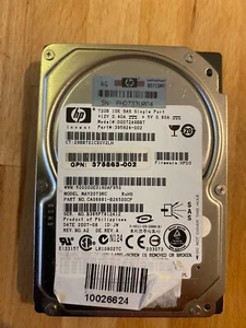 HP 72G 10K DG072A9BB7 MAY2073RC untested for parts only - Bild 1 von 1