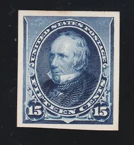 US 227P4 15c Clay Plate Proof on Card VF-XF SCV $40 - Picture 1 of 2