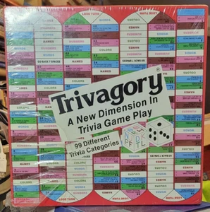 Trivagory Board Game, Vintage Original from 1988 (No. 101) - Trivia - New - Picture 1 of 5