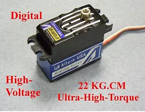 HIGH-TORQUE HV MG Servo Arrma Traxxas Team Losi Associated Axial Redcat Truck RC - Picture 1 of 4
