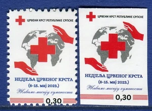 BOSNIA SERBIA(386) - Red Cross - MNH Set - 2023 - Picture 1 of 2