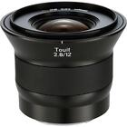 Zeiss Touit 12Mm F/2.8 Lens For Sony E #2030-526
