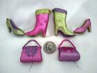 A Lot Of Glitter 89 Shoes Heels Boots Purses Mini Tree Ornaments Earrings Craft