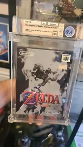 Legend of Zelda Ocarina of Time 1a Uscita Nintendo 64 N64 Gioco Sigillato Wata 9.4 - Foto 1 di 6