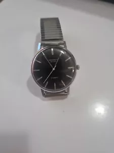 Sekonda Black Dial Manual Watch Vintage -Working, - Picture 1 of 7