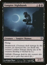 MTG Vampire Nighthawk (foil) [Zendikar] [Near Mint]