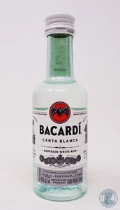 Miniature / Mignon Rum BACARDI Carta Blanca (Plastica) - Imagen 1 de 2