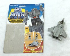 1983 Bandai Tonka Gobots F-15 Leader 1 Figure Robot Complete Cardback FREESHIP