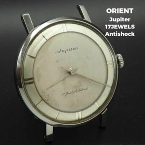 Vintage Orient Jupiter Hand-wound Watch 17 JEWELS Antishock Working - Picture 1 of 5