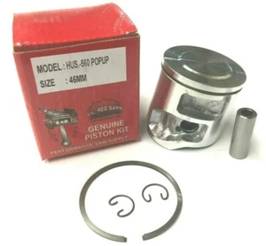 POP UP PISTON KIT FITS HUSQVARNA 555, 560, 562XP 46MM REPLACES PART # 5052155502 - Picture 1 of 1