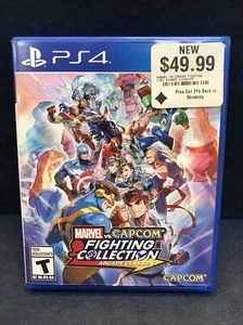 Marvel vs Capcom Fighting Collection: Arcade Classics (PlayStation 4) PS4 USA - Picture 1 of 5