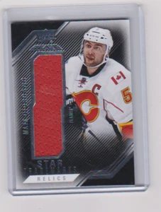 2016 2016-17 UD BLACK MARK GIORDANO STAR TRADEMARKS JERSEY TR-MG CALGARY FLAMES - Picture 1 of 2
