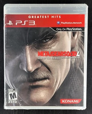Metal Gear Solid 4 (Sony PlayStation 3, 2008) New Sealed Canadian Variant - Image 1 of 4
