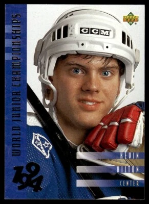 1993 Upper Deck #567 Kevin Hilton - USA - Rookie - Image 1 of 2