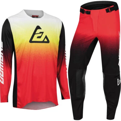 Answer Racing Elite Off-Road MX Gear Set Proline Red/Hyper Acid/Black Large / 34 Foto 1 de 4