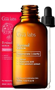 Resurfacing Retinol Serum Anti Ageing Collagen Boost Geranium & Hyaluronic Acid - Picture 1 of 6