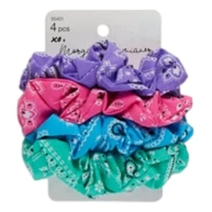 Scrunchies Morgan Simianer Xo Scunci (impresión de bandana 4 unidades) - Imagen 1 de 1