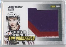 2009-10 ITG Heroes and Prospects Number Silver Bossa Calgary 1/1 Tyler Cuma 2a8
