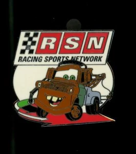 Pixar Cars 2 Mater Mystery Racing Sports Network Disney Pin 83766 - Picture 1 of 1