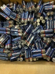 Bulk AA Batteries - 500 Rayovac High Energy Alkaline AA Batteries EXP 02/2030 - Picture 1 of 3
